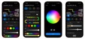 Sterownik do taśm cyfrowych ZigBee LED SPI Tuya Pixel RGBIC WS281x mikrofon