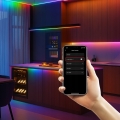 Sterownik do taśm cyfrowych ZigBee LED SPI Tuya Pixel RGBIC WS281x mikrofon