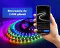 Sterownik do taśm cyfrowych ZigBee LED SPI Tuya Pixel RGBIC WS281x mikrofon