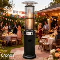 Parasol grzewczy grzejnik tarasowy gazowy Piramida Cheopsa 11 kW 183 cm