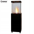 Parasol grzewczy grzejnik tarasowy gazowy Piramida Cheopsa 11 kW 145 cm