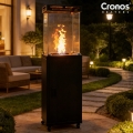 Parasol grzewczy grzejnik tarasowy gazowy Piramida Cheopsa 11 kW 145 cm