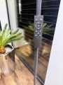 Lampa podłogowa Lungo LED z pilotem ściemniana 3 barwy światła 12 W 178 cm