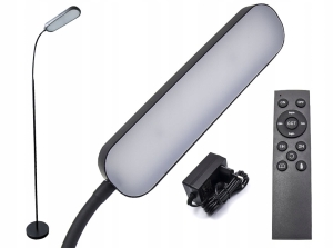 Lampa podłogowa Lungo LED z pilotem ściemniana 3 barwy światła 12 W 178 cm