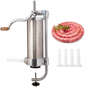 Nadziewarka maszynka szpryca do kiełbasy wędlin nierdzewna 3,3 kg