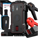 Najmocniejszy super mocny Jump Starter Booster rozrusznik 74 Wh powerbank 20000 mAh PD 60 W QC 3.0 rozruch latarka LED
