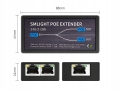 Wzmacniacz  Extender PoE Ethernet RJ45 przedłużacz sygnału do 100 m 2x 1 Gbit