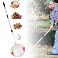 Zbieraczka zbieracz teleskopowy do owoców orzechów jabłek piłek 128 cm 