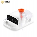 Profesjonalny inhalator nebulizator dla dzieci dorosłych 2 maseczki do inhalacji filtry 6,7 l/min