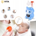 Profesjonalny inhalator nebulizator dla dzieci dorosłych 2 maseczki do inhalacji filtry ≤ 65 dB MMAD ≤ 3,8 µm
