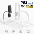 Bezprzewodowy mikroskop cyfrowy edukacyjny WiFi PC powiększenie 1000x 8x LED FHD 1080 p