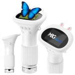 Edukacyjny mikroskop dziecięcy cyfrowy powiększenie 1000x 2 MPx ekran 2" PC