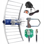 Antena DVB T2 naziemnej TV zewnętrza szerokopasmowa ASR 5G Classic Telmor