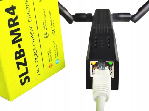 Adapter SLZB-MR4U ZigBee Thread CC2674P10 EFR32MG26 PoE USB WiFi ESP32 LAN