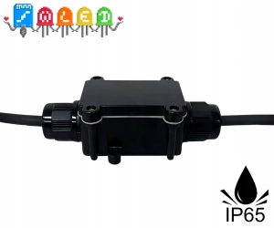 Sterownik WLED IP65 WiFi ESP32 do taśm cyfrowych taśma LED RGBIC WS2811 zewnętrzny