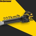 Mocna dmuchawa akumulatorowa ogrodowa do liści kurzu Heckermann Select Turbo 40 V 202 km/h 2x akumulator