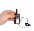 Mini kamera zoom zdalna WiFi detektywistyczna 4K FHD mikro słuchawka do zadań specjalnych