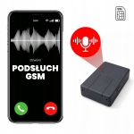 Nasłuch detektywistyczny GSM na kartę SIM detekcja dźwięku długi czas pracy II generacji