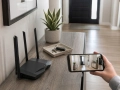 Mini ukryta kamera detektywistyczna WiFi router we wzmacniaczu podgląd na żywo detekcja 32 GB