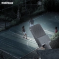 Mocna lampa solarna zewnętrzna uliczna Helios LED 300 W 10000 mAh