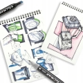 Markery alkoholowe Touch Pro zestaw 80 szt. torba oryginalne