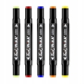 Markery alkoholowe Touch Pro zestaw 80 szt. torba oryginalne