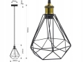 Lampa sufitowa Diama żyrandol LED Loft Italiandesign gold B-Line