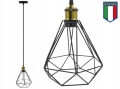 Lampa sufitowa Diama żyrandol LED Loft Italiandesign gold B-Line