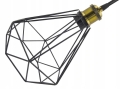 Lampa sufitowa wisząca Diama żyrandol LED Loft Italiandesign gold B-Line