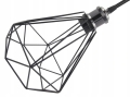 Lampa sufitowa wisząca Diama żyrandol LED Loft Italiandesign black B-Line