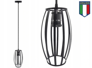 Lampa sufitowa Largo żyrandol LED Loft Italiandesign black B-Line