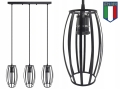 Lampa sufitowa wisząca Largo żyrandol LED Loft Italiandesign black B-Line