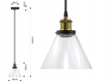 Lampa sufitowa wisząca Vaso AX żyrandol LED Loft Italiandesign gold B-Line