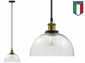 Lampa sufitowa wisząca Vaso UX żyrandol LED Loft Italiandesign gold B-Line