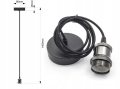 Lampa sufitowa wisząca Soltera LED Loft Italiandesign black B-Line