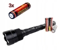 Taktyczna latarka z akumulatorami LED 3800 lm TrustFire XXL