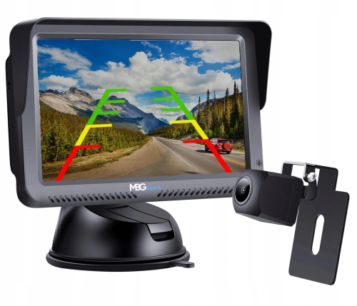 Profesjonalny zestaw kamera cofania + monitor  5" Van Bus AHD IPS 12-24 V