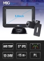 Profesjonalny zestaw kamera cofania + monitor  5" Van Bus AHD IPS 12-24 V