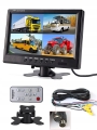 Monitor 9" do kamer cofania podziałka quad