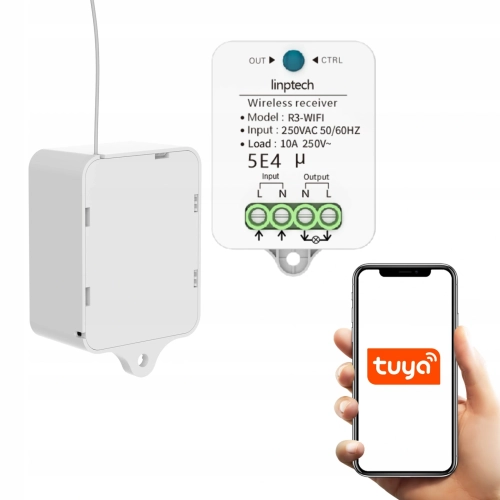 Bezprzewodowy włącznik R3 WiFi Linbell Linptech - odbiornik