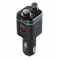 Transmiter FM Bluetooth 5.0 ładowarka QC 4.0 PD 20 W