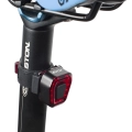 Lampka lampa rowerowa tylna LED USB Vayox