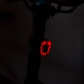 Lampka lampa rowerowa tylna LED USB Vayox