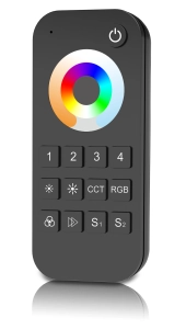 Pilot RT10 do sterownika LED WT5 RGB CCT 4 strefy