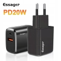 Ładowarka podwójna USB-C + PD 20 W 3000 mA Essager