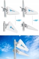 Antena dual do routera modemu 3G GSM 4G LTE 5G 10 m