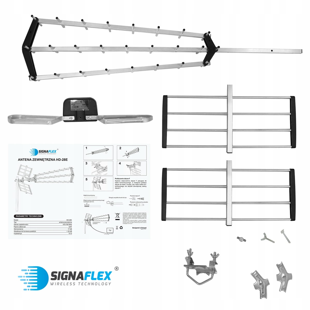 Amplificateur De Mât UHF Triax 12 DB (470-862 MHz) - Neuf Sous Emballage